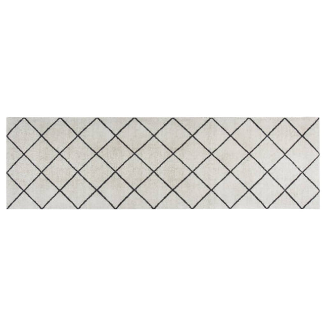køkkentæppe 60x180 cm firkant vaskbart fløjl