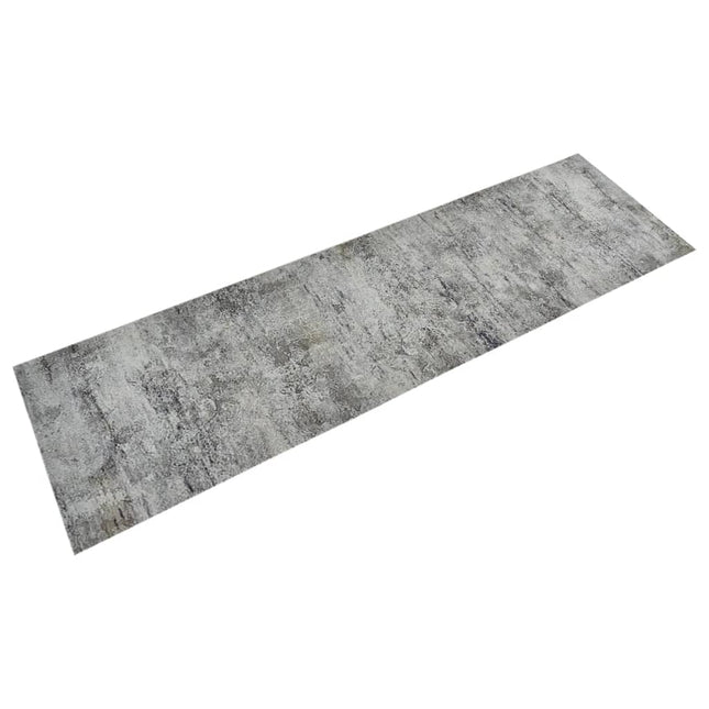 køkkentæppe 45x150 cm betondesign vaskbart velour