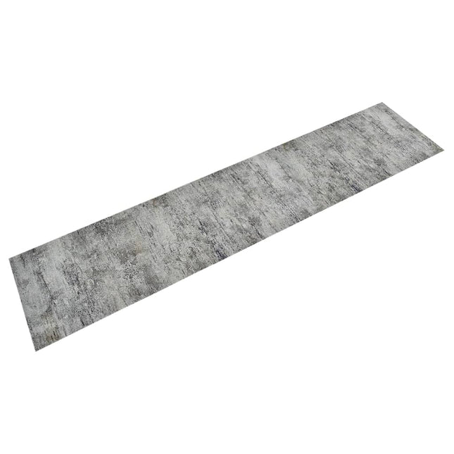 køkkentæppe 60x300 cm betondesign vaskbart velour