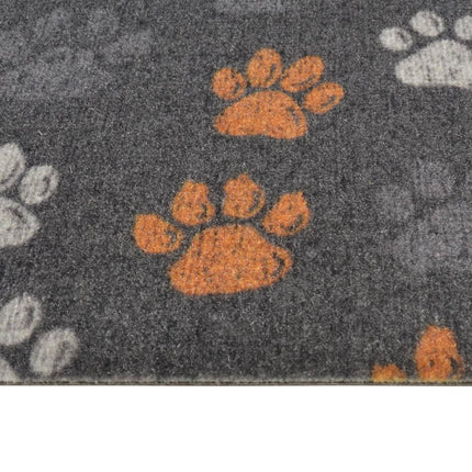 køkkentæppe 60x180 cm potedesign vaskbart velour