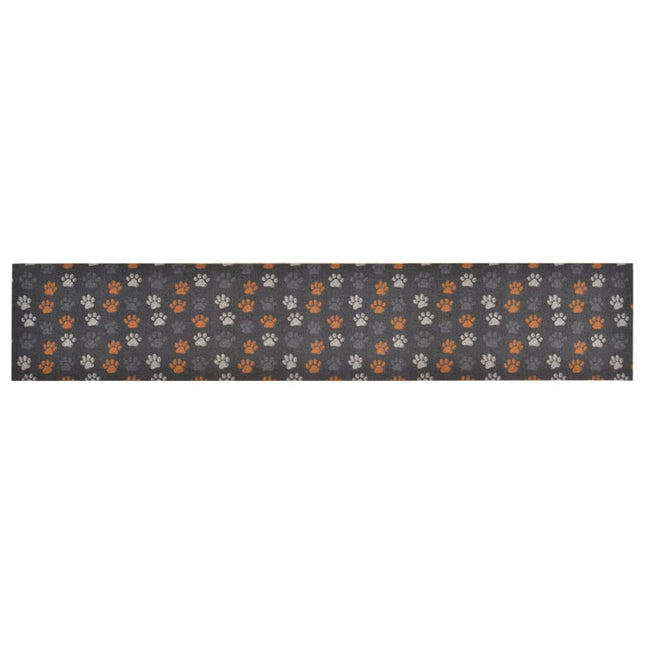 køkkentæppe 60x300 cm potedesign vaskbart velour