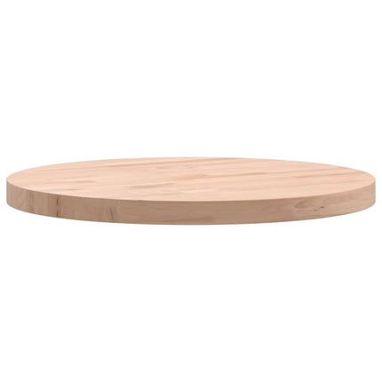 bordplade Ø40x2,5 cm rund massivt bøgetræ