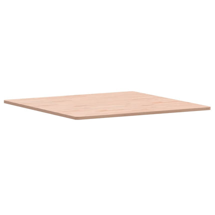 bordplade 80x80x1,5 cm firkantet massivt bøgetræ