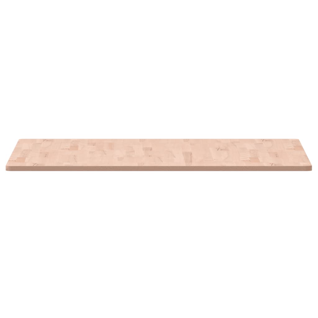 bordplade 90x90x1,5 cm firkantet massivt bøgetræ