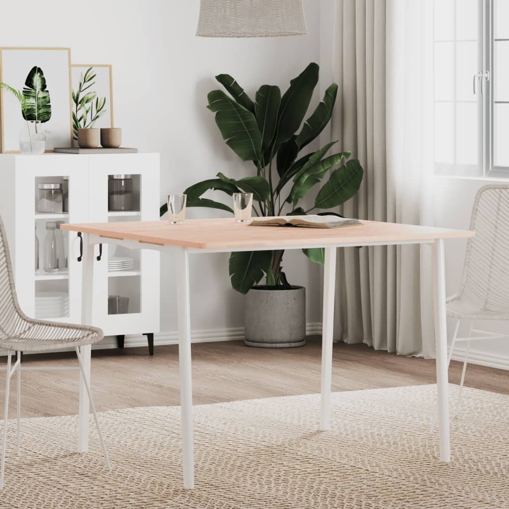 bordplade 90x90x1,5 cm firkantet massivt bøgetræ billede