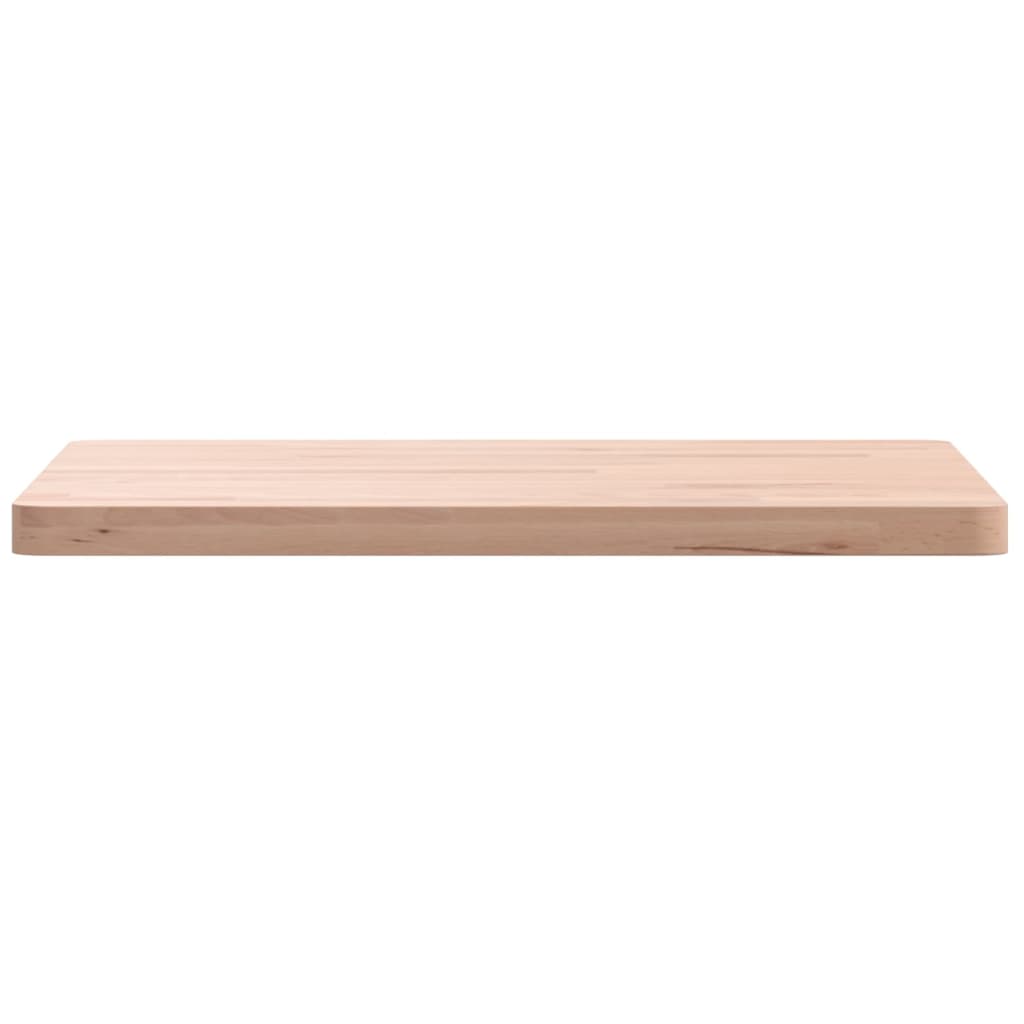 bordplade 50x50x2,5 cm firkantet massivt bøgetræ