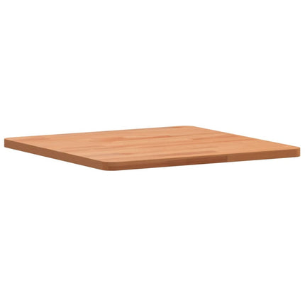 bordplade 40x40x1,5 cm firkantet massivt bøgetræ