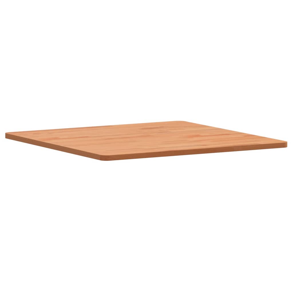 bordplade 60x60x1,5 cm firkantet massivt bøgetræ