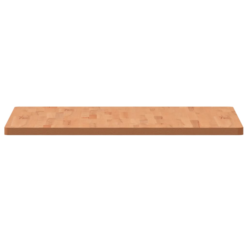 bordplade 80x80x2,5 cm firkantet massivt bøgetræ