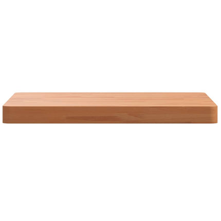 bordplade 50x50x4 cm firkantet massivt bøgetræ