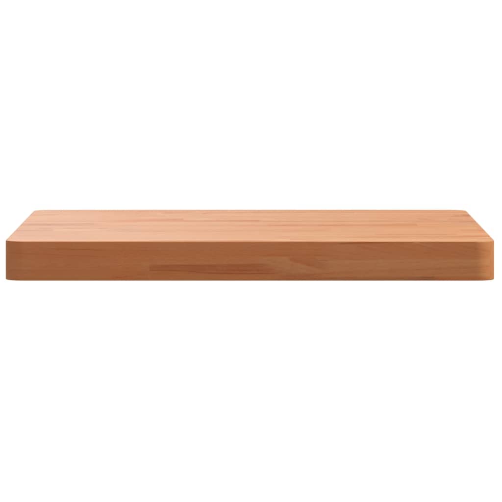 bordplade 50x50x4 cm firkantet massivt bøgetræ