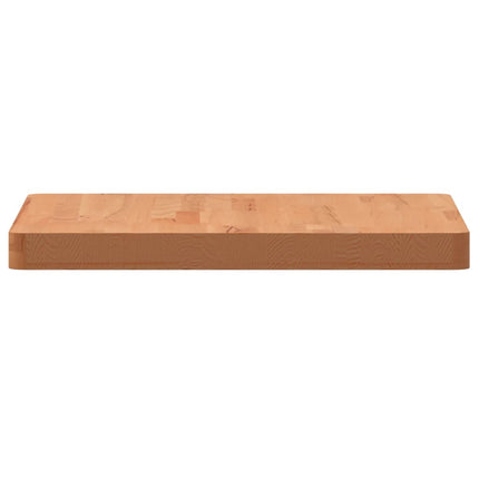 bordplade 50x50x4 cm firkantet massivt bøgetræ