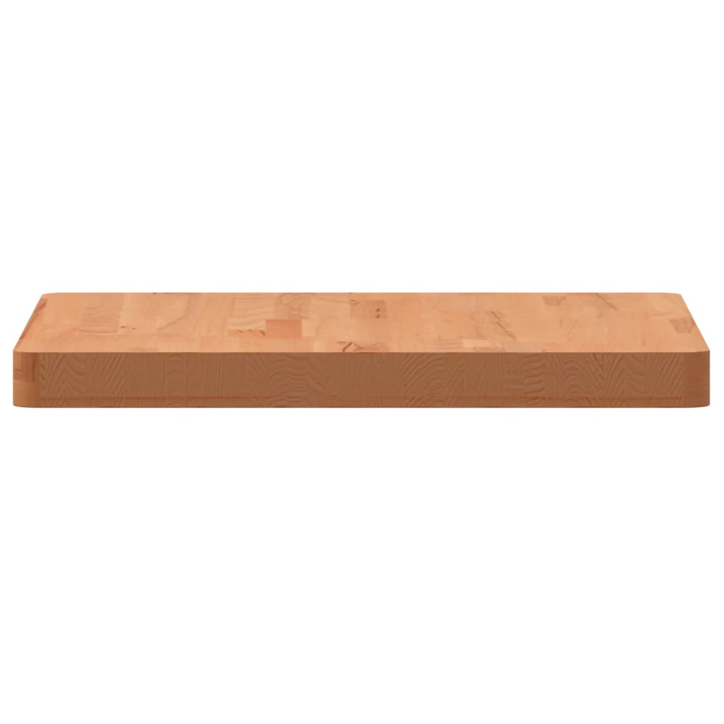 bordplade 50x50x4 cm firkantet massivt bøgetræ