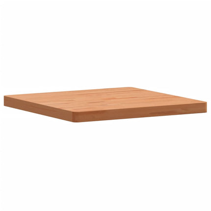 bordplade 60x60x4 cm firkantet massivt bøgetræ