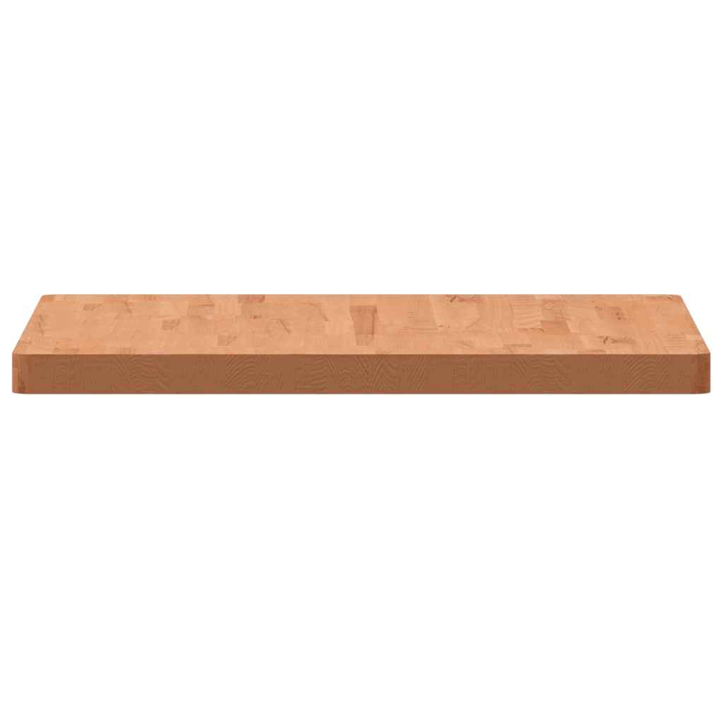 bordplade 70x70x4 cm firkantet massivt bøgetræ