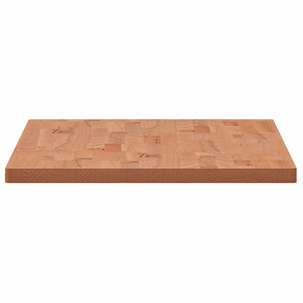 bordplade til badeværelse 100x50x2,5 cm massivt bøgetræ