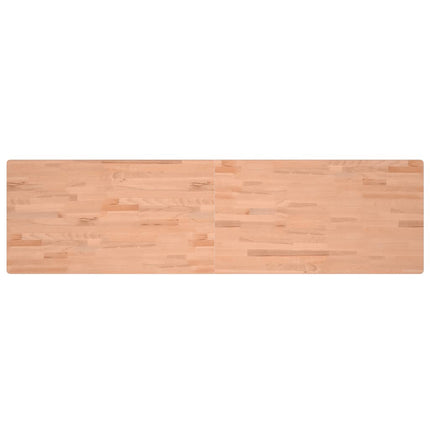skrivebordsplade 200x55x2,5 cm massivt bøgetræ