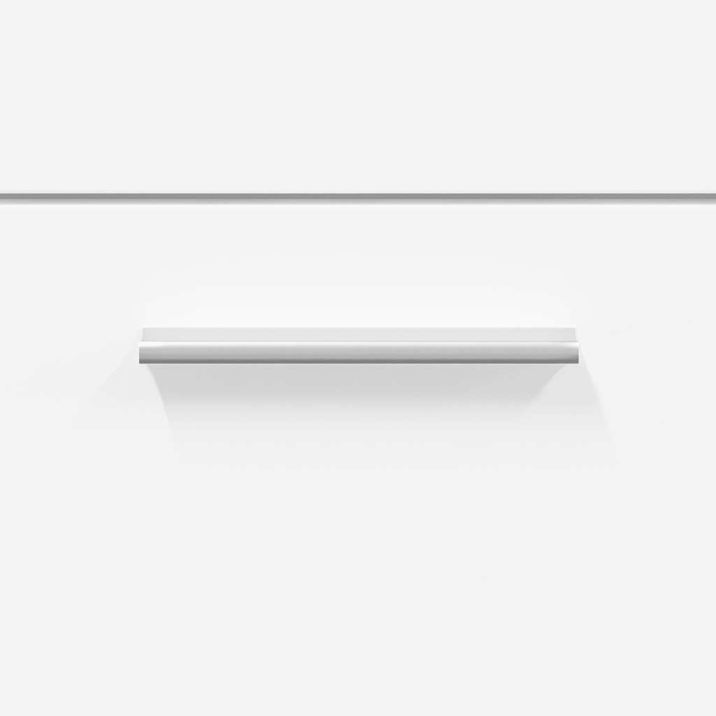 badeværelsesskab med spejl konstrueret træ hvid