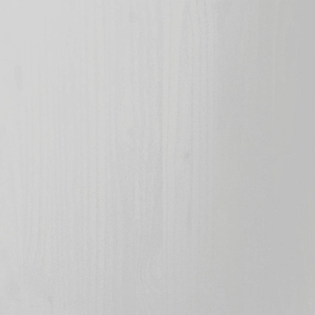 skuffeskab MOSS massivt fyrretræ hvid