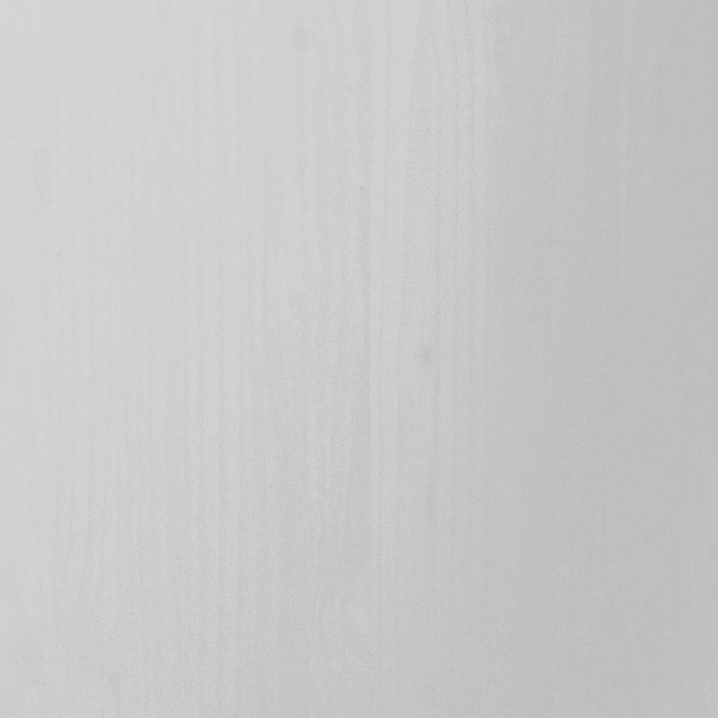 skuffeskab MOSS massivt fyrretræ hvid