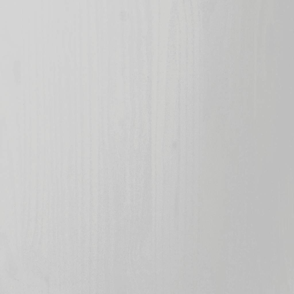 skuffeskab MOSS massivt fyrretræ hvid