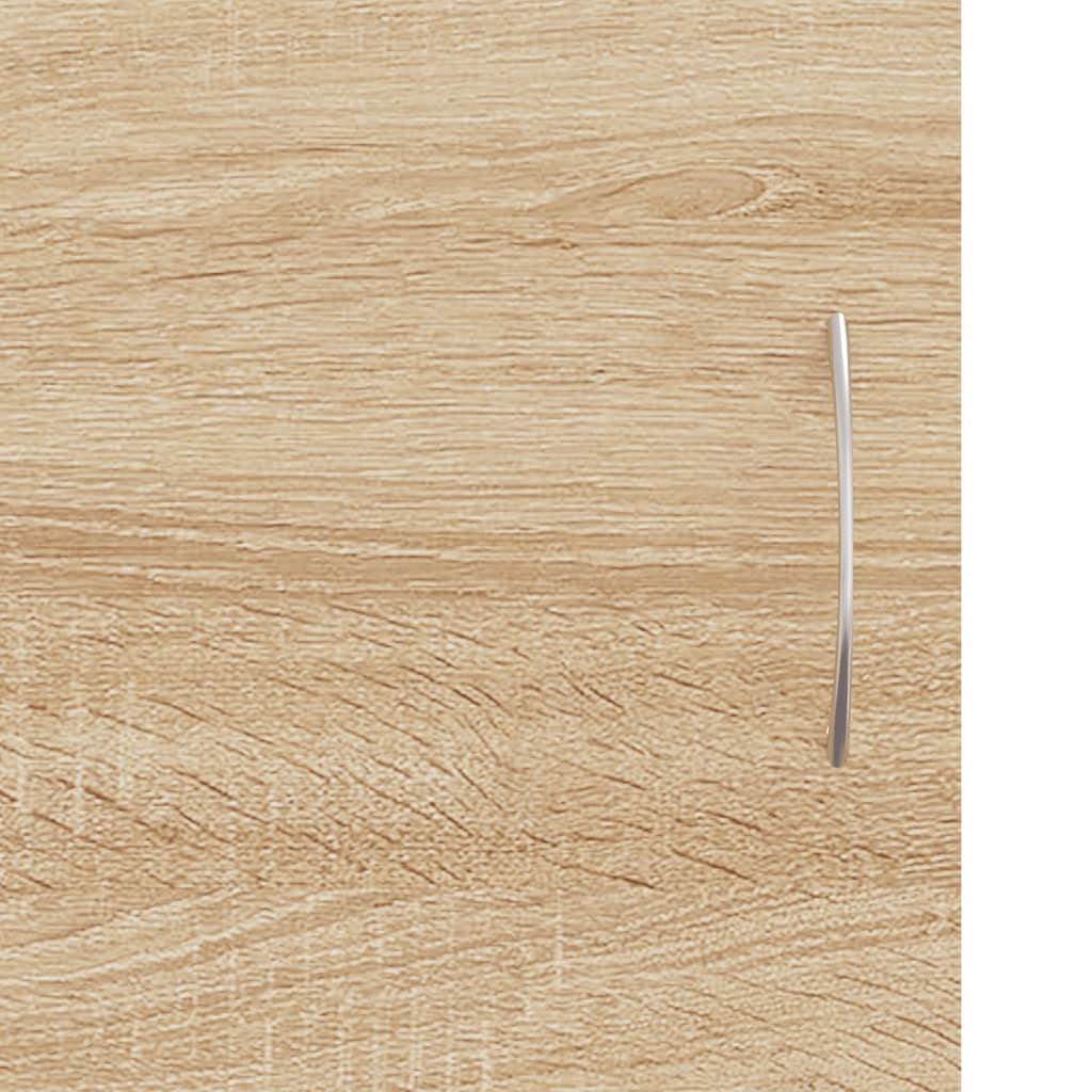 tv-bord 102x30x37,5 cm konstrueret træ sonoma-eg