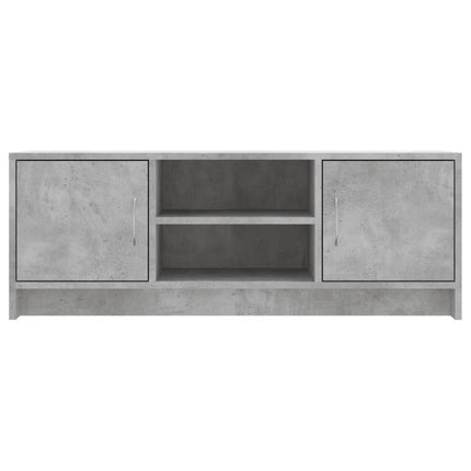tv-bord 102x30x37,5 cm konstrueret træ betongrå