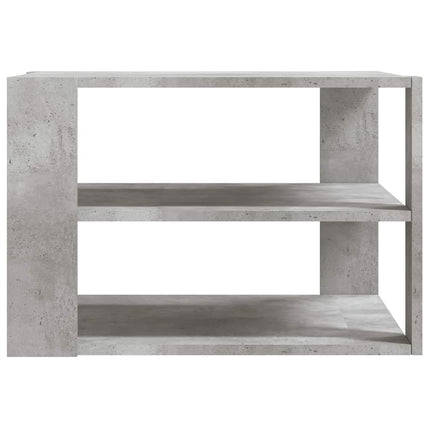 sofabord 58x58x40 cm konstrueret træ betongrå