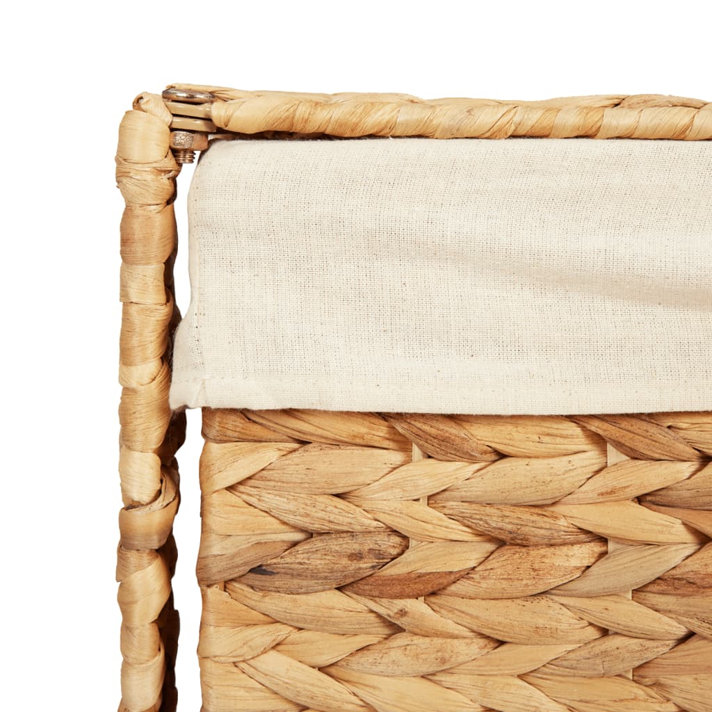 vasketøjskurv 44x34x64 cm vandhyacint