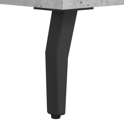 højskab 69,5x34x180 cm konstrueret træ betongrå