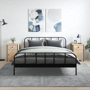 sengeborde 2 stk. 40x42x60 cm konstrueret træ sonoma-eg