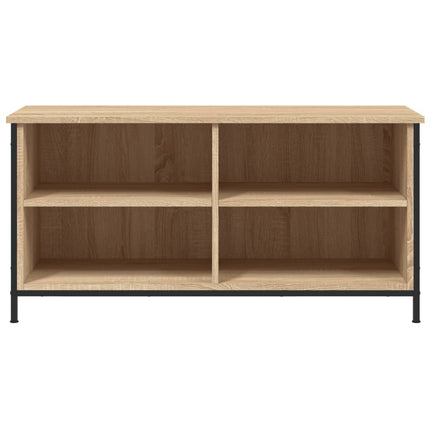 tv-bord 100x40x50 cm konstrueret træ sonoma-eg