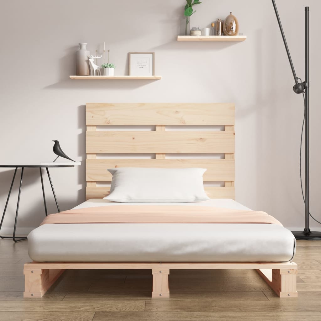 sengeramme 90x190 cm Single massivt fyrretræ