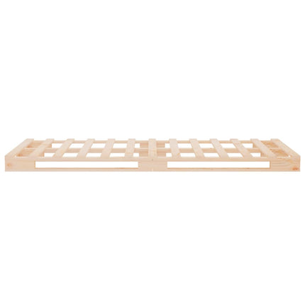 sengeramme 90x190 cm Single massivt fyrretræ
