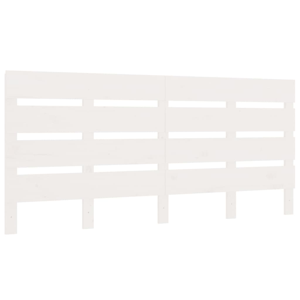 sengeramme 120x190 cm Small Double massivt fyrretræ hvid