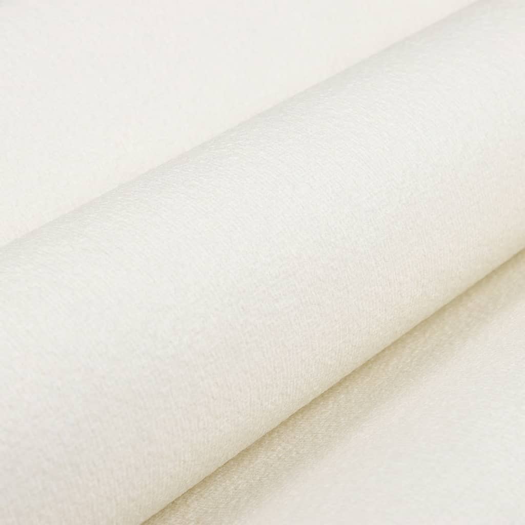 3D-tapet 10x0,53 m sten-look ikke-vævet cremefarvet