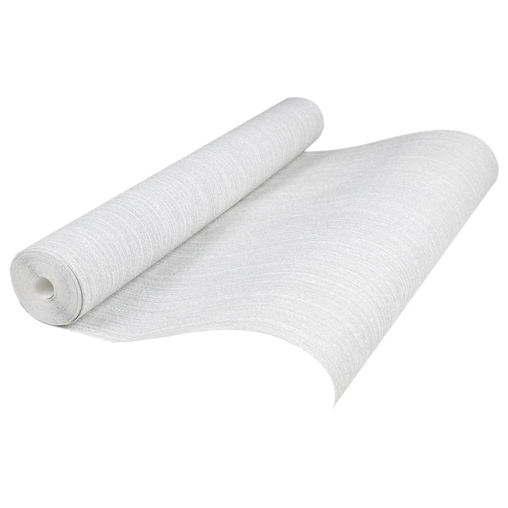 3D-tapet 10x0,53 m sten-look ikke-vævet grå