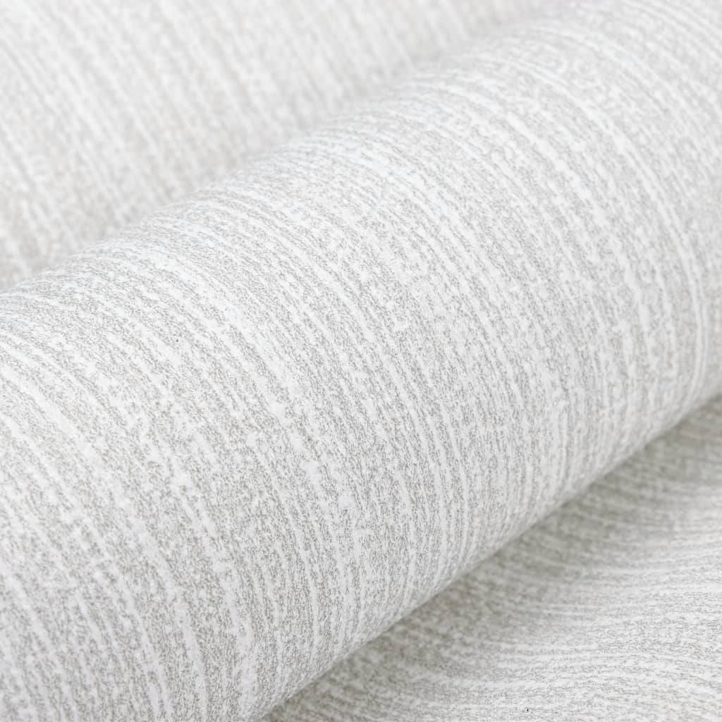 3D-tapet 10x0,53 m sten-look ikke-vævet grå