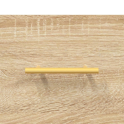 skænk 69,5x34x90 cm konstrueret træ sonoma-eg