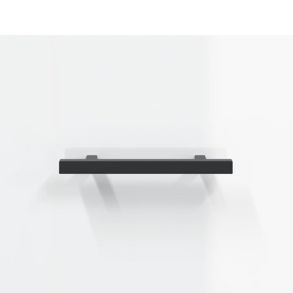 tv-bord 150x36x30 cm konstrueret træ hvid højglans