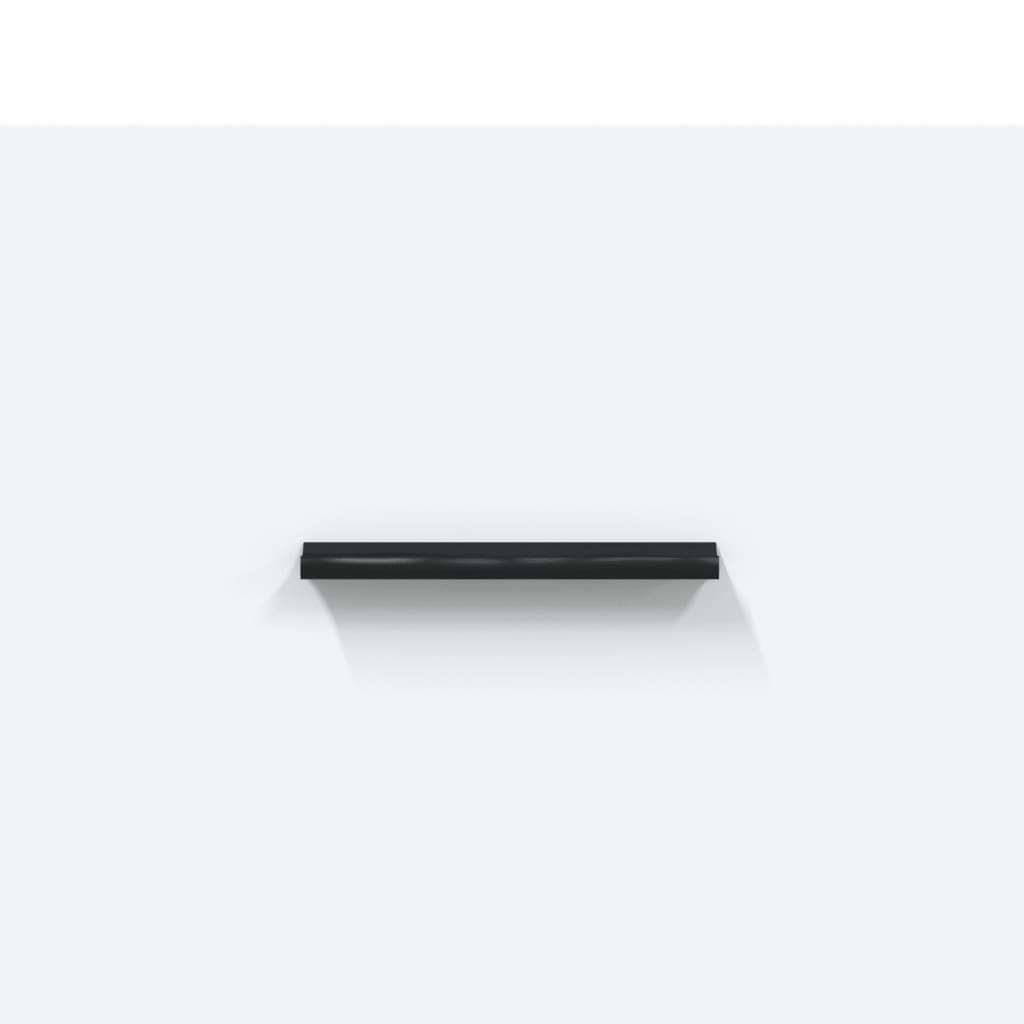 væghængt sengebord 35x35x20 cm hvid