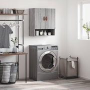 vægskab 60x31x70 cm konstrueret træ grå sonoma-eg