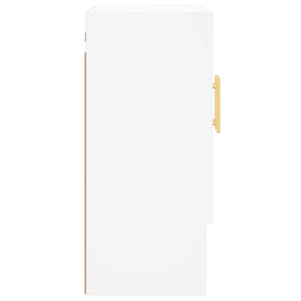 vægskab 60x31x70 cm konstrueret træ hvid