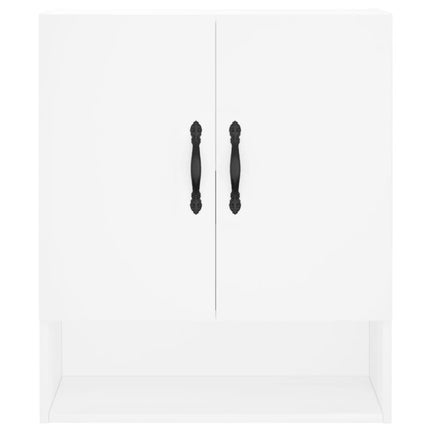 vægskab 60x31x70 cm konstrueret træ hvid