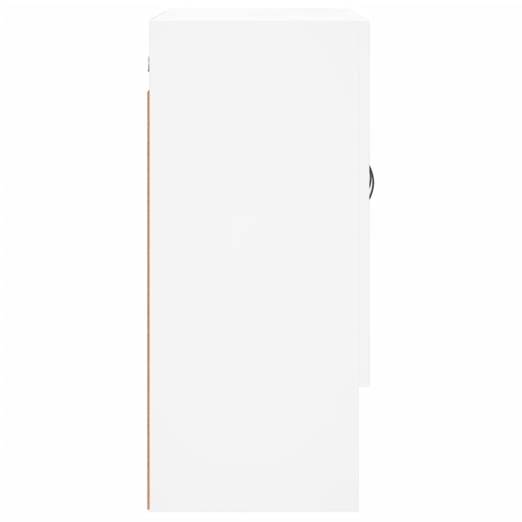 vægskab 60x31x70 cm konstrueret træ hvid