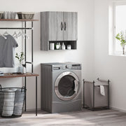 vægskab 60x31x70 cm konstrueret træ grå sonoma-eg