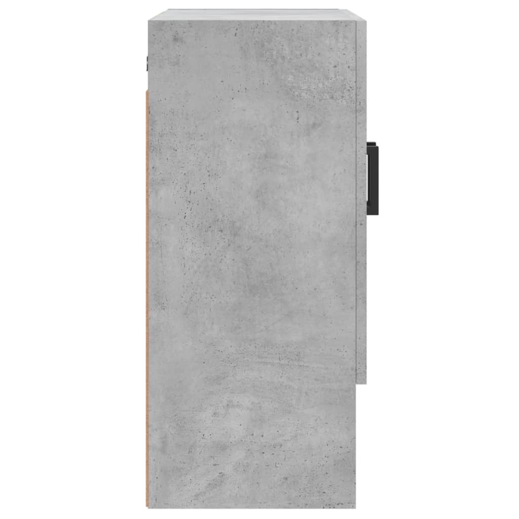 vægskab 60x31x70 cm konstrueret træ betongrå