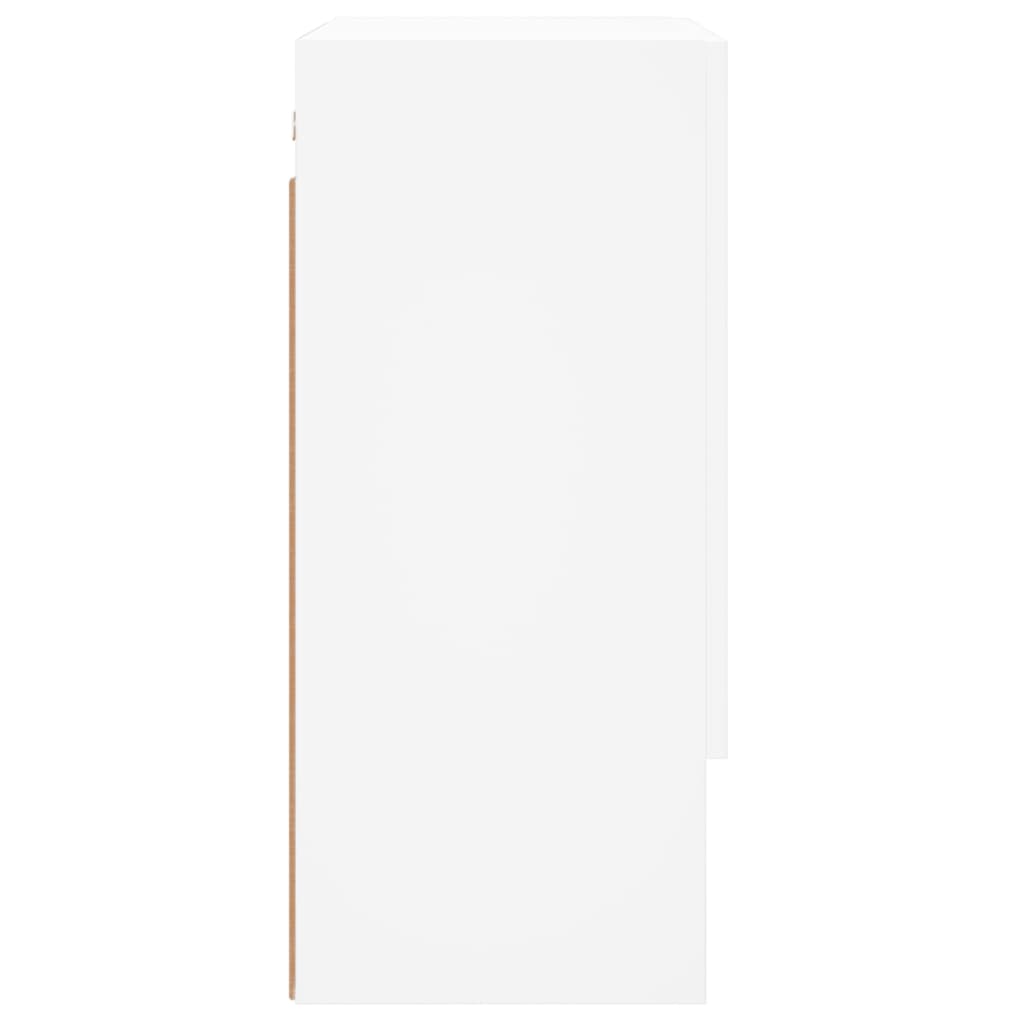vægskab 60x31x70 cm konstrueret træ hvid