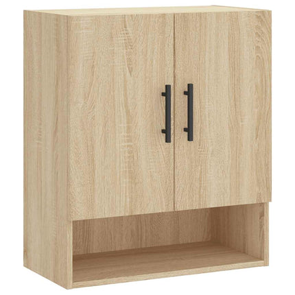 vægskab 60x31x70 cm konstrueret træ sonoma-eg