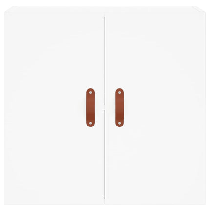 vægskab 60x31x60 cm konstrueret træ hvid